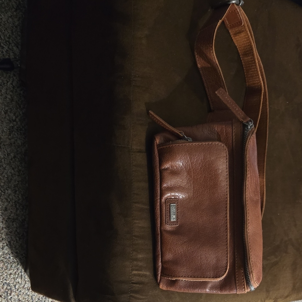 Brown Leather Men's Bag